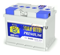 Аккумулятор Tyumen Battery PREMIUM 64Ah 620A пр. пол. (+ -) 242х175х190
