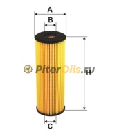 Фильтр масляный FILTRON OE640/3 (HU727/1X, SH414) 