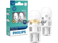 PHILIPS 11961ULWX2 LED Vision Автолампа светодиодная 12V WB T10 LED 0.62W 6000K 2шт. блистер