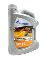 Газпромнефть Premium C3 5w40 4л 253142233