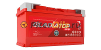 Аккумулятор GLADIATOR EFB 110Ah 960А (Start-Stop) об. пол (- +) 353x175x190