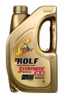 ROLF 3-Synthetic 5W30 ACEA C3 4л пластик 322729