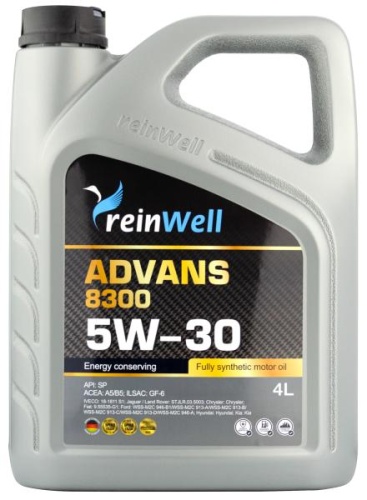 ReinWell Моторное масло ADVANS 5W-30 (4л) 8300/11832