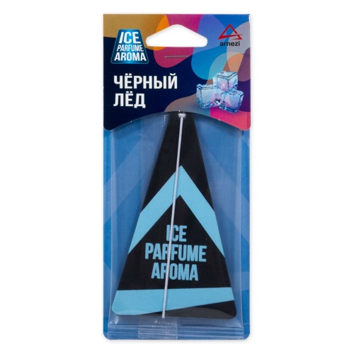 Ароматизатор подвесной "Чёрный лёд" ARNEZI A1509059