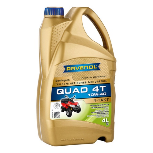 RAVENOL моторное масло QUAD 4T SAE 10W-40 (4л) 4014835771192