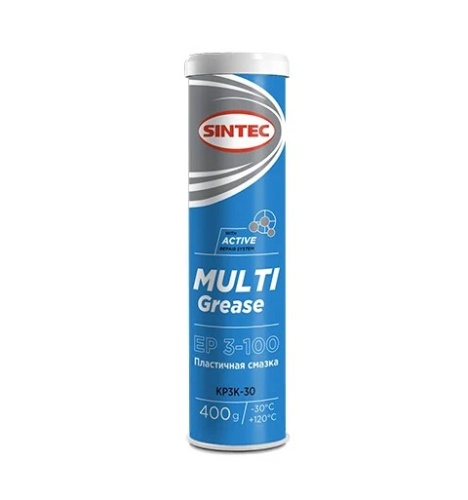 Sintec Смазка MULTI GREASE EP 3-100 (синяя), 400 г 80513