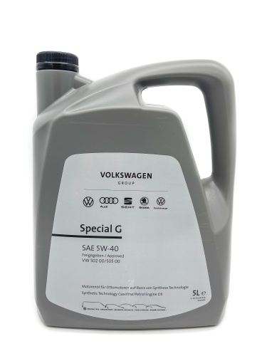 Купить VAG - Volkswagen Special G 5W-40 (5л) G052502M4/GS55502M4EUR | PiterOils