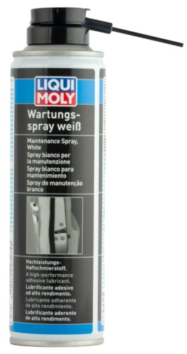 LIQUI MOLY Wartungs-Spray weiss Грязеотталкивающая белая смазка 0,25 л 3953