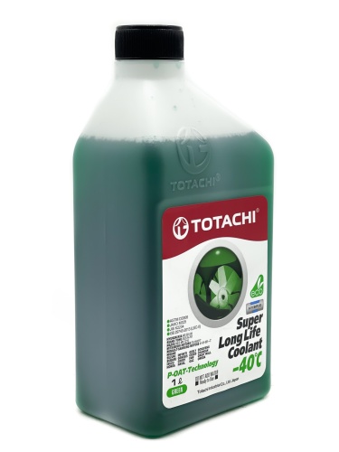 TOTACHI SUPER LONG LIFE COOLANT Green -40C 1л жидкость низкозамерзающая 41601