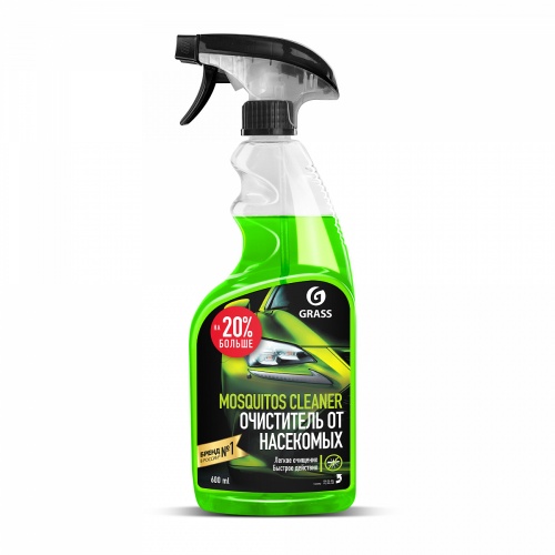 GRASS Очиститель следов насекомых Mosquitos Cleaner спрей 600мл 110372