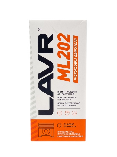 LAVR LN2504 ML-202 Раскоксовка двигателя 320мл 