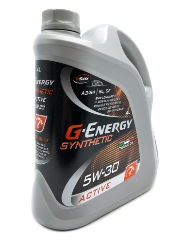 Масло G-Energy Synthetic Active 5W-30 (4л) 253142405