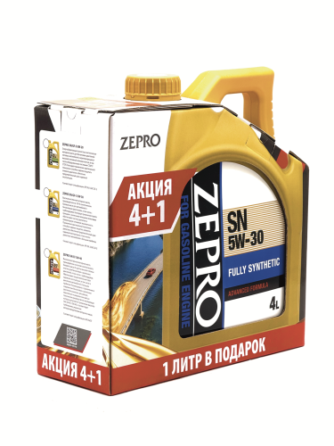 ZEPRO F-S SN 5W30 / Моторное масло комплект (4л+1л) 30011332770Z