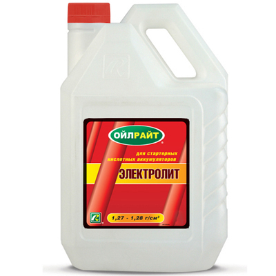 Электролит 1/28 OIL RIGHT (4л) 5502