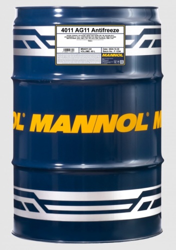 Mannol Antifreeze MN AG11 -40 (60л) 2018
