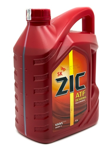 ZIC ATF Dexron 6 (4л) 167068/162630