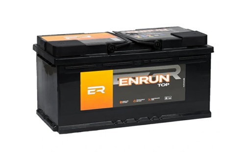 Аккумулятор ENRUN TOP 105 Ah 1000А пол обр (- +) 353x175x190