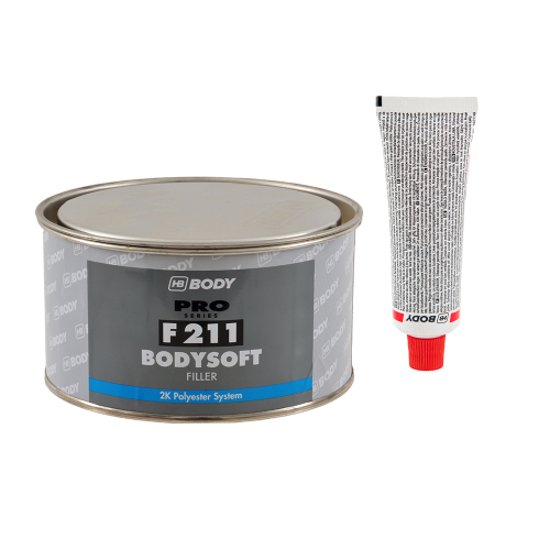 Шпатлевка BODY 211 SOFT Filler (0.9кг) 2112300011