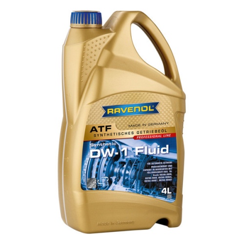 RAVENOL трансмиссионное масло ATF DW-1 Fluid (4л) 4014835741898