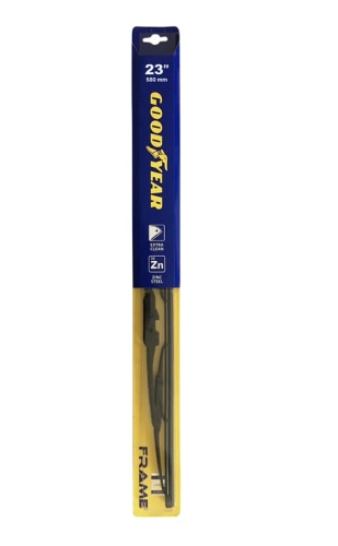 Goodyear FRAME 23"/58 cm Каркасная щетка стеклоочистителя всесезонная, 3 переходника GY000323
