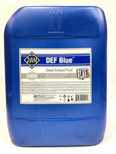 AWM DEF Blue Жидкость для систем SCR (мочевина) 20л 430700006