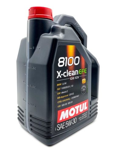 MOTUL 8100 X-clean EFE SAE 5W30 5л 113231