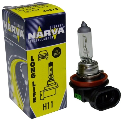 48078 Лампа NARVA Long Life H11 12V 55W 1 шт