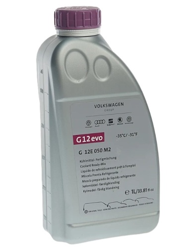 VAG Антифриз G12evo готовый фиолетовый 1 л G12E050M2