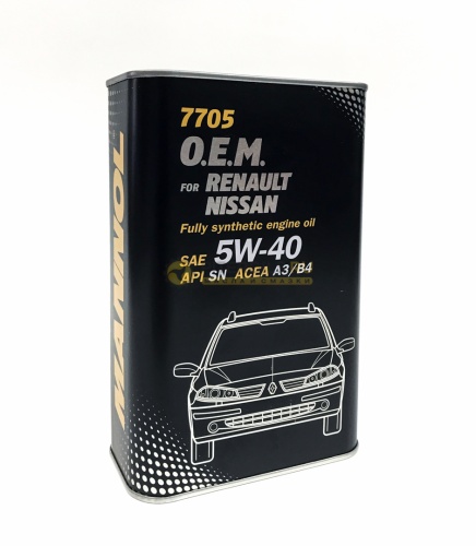 Mannol O.E.M. for Renault Nissan 5W-40 1л 1088