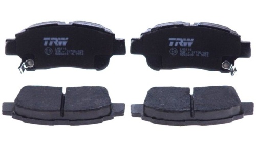 Дисковые тормозные колодки передние TRW GDB3218 для Toyota Yaris (4 шт.)