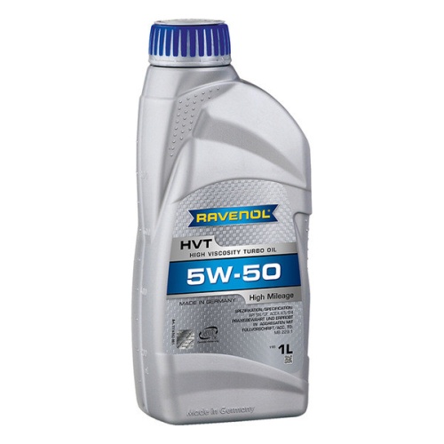 RAVENOL моторное масло HVT High Viscosity Turbo Oil SAE 5W-50 (1л) 4014835802919