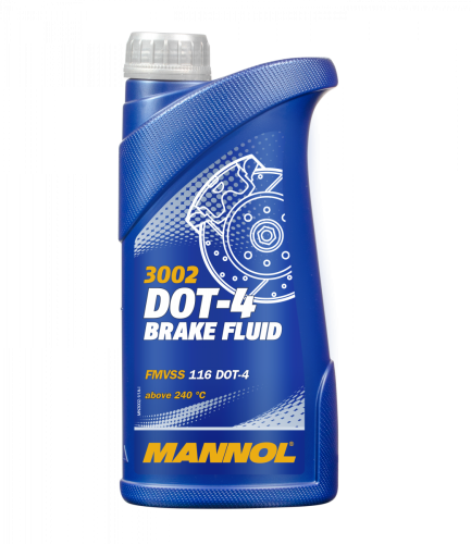 Mannol Тормозная жидкость DOT-4 (0,455л)	8940