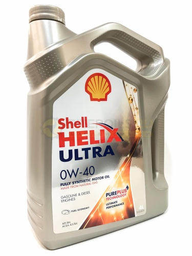 Shell Helix Ultra 0W40 (4л) 550046370/550040759/550055900/550051578