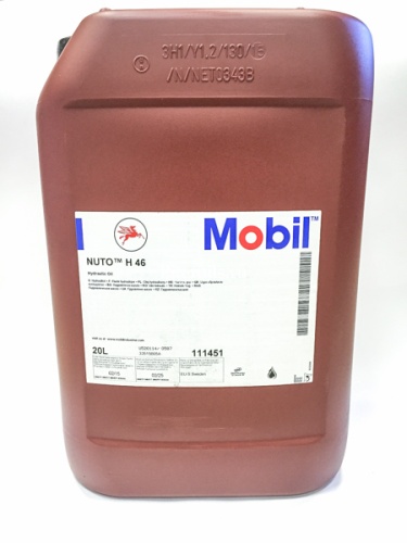 Mobil Nuto H 46 (20 л) 111451 Масло гидравлическое