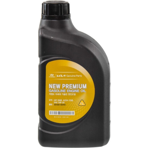 HYUNDAI/KIA Premium Gasoline 0W-20 (1л) 0510000161