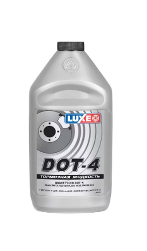 Тормозная жидкость "DOT-4" LUXE (0,910 г)