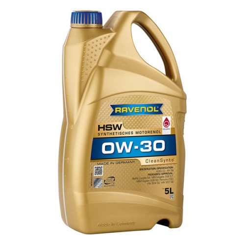 RAVENOL моторное масло HSW SAE 0W-30 (5л) 4014835889606