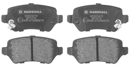 Marshall Колодки тормозные M2623415