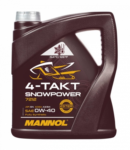 Mannol 4-Takt SNOWPOWER 0w40 4л 72124