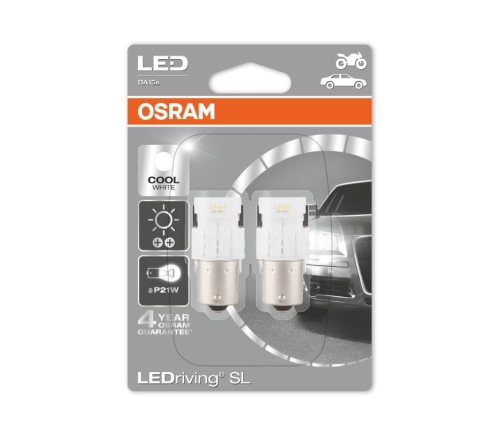 Osram 7459YE LEDriving Standard PY21W 12V 1.3W 2 шт