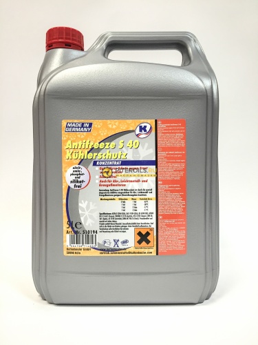 Kuttenkeuler Antifreeze ANF  S40 5л (красный)