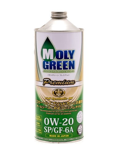 MOLYGREEN PREMIUM SP/GF-6A PAO 0W20 (1л) 0470167
