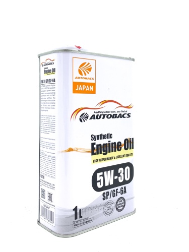 AUTOBACS Engine Oil Synthetic 5W30 SP/CF/GF-6A (1л) A00032427