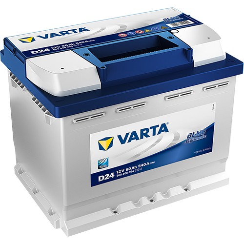 Аккумулятор VARTA Blue Dynamic 60А/ч 540A 242x175x190 D24 (- +) 560 408 054