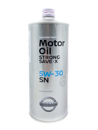 NISSAN Strong Save X 5W-30 SN/SP 1л KLAN505301/KLAP505301