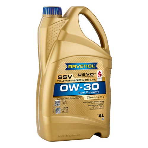 RAVENOL моторное масло SSV Fuel Economy SAE 0W-30 (4л) 4014835842489