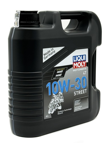 LIQUI MOLY Motorbike 4T Street 10W-30 масло для 4-тактных мотоциклов 4л 1688