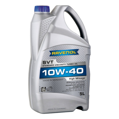 RAVENOL моторное масло SVT Stand.Viscosity Turbo Oil SAE 10W-40 (5л) 4014835802872