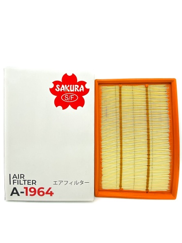 Sakura Фильтр воздушный A1964 (C28122, SB 2052, AP 074/4) FORD FOCUS / Geely Emgrand X7 11-