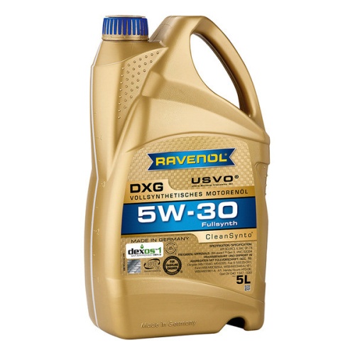 RAVENOL моторное масло DXG SAE 5W-30 (5л) 4014835732353
